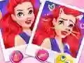 لعبة Princesses Face Warp على الانترنت