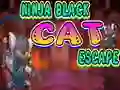لعبة Ninja Black Cat Escape على الانترنت