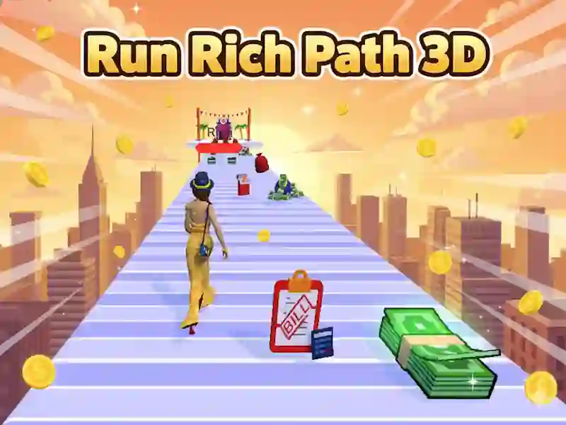 لعبة Run Rich Path 3D على الانترنت