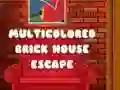 لعبة Multicolored Brick House Escape على الانترنت