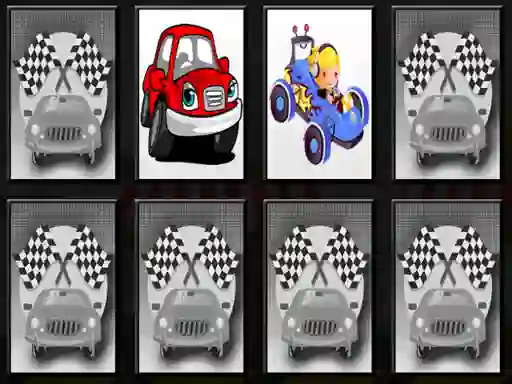 لعبة Racing Cars Memory على الانترنت
