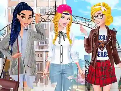 لعبة Princesses: Back to School Collection على الانترنت