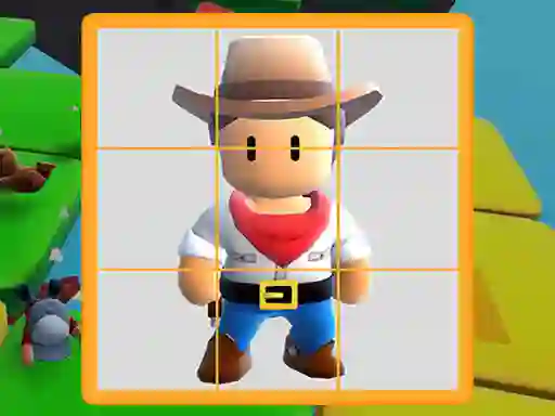 لعبة Stumble Boys Sliding Puzzle على الانترنت