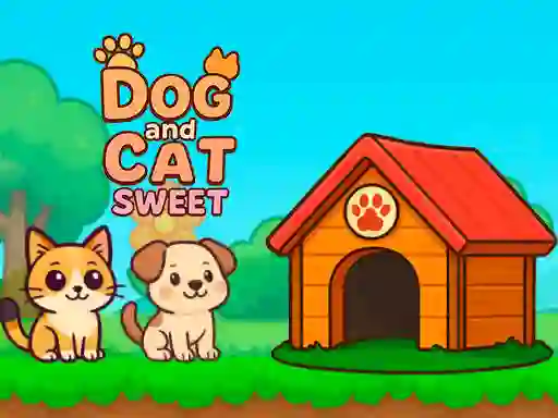 لعبة Dog and Cat Sweet على الانترنت