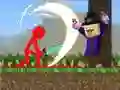 لعبة Stickman vs Craftman على الانترنت