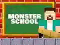 لعبة Monster School: Roller Coaster & Parkour على الانترنت