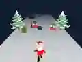 لعبة 3D Santa Run على الانترنت