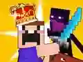 لعبة Noob vs Pro Castle Defence على الانترنت