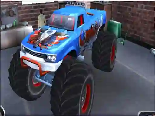 لعبة Monster Truck Stunt Adventure على الانترنت