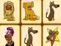 لعبة Mahjong dogs على الانترنت