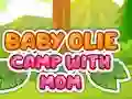لعبة Baby Olie Camp with Mom على الانترنت