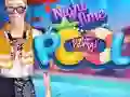 لعبة Night Time Pool Party على الانترنت