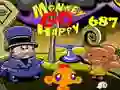 لعبة Monkey Go Happy Stage 687 على الانترنت