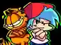 لعبة Funkin' On a Monday with Garfield the cat على الانترنت