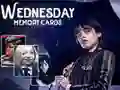 لعبة Wednesday Memory Cards على الانترنت