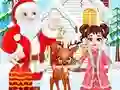 لعبة Baby Taylor Christmas Reindeer Fun على الانترنت
