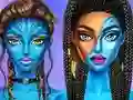 لعبة Avatar Make Up على الانترنت