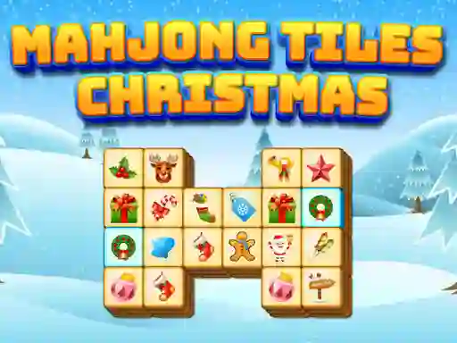 لعبة Mahjong Tiles Christmas على الانترنت