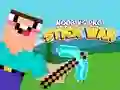لعبة Noob vs Pro Stick War على الانترنت