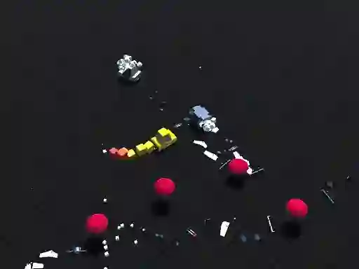 لعبة Pixel Car vs Cops 2020 على الانترنت