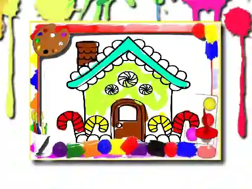 لعبة House Coloring Book على الانترنت
