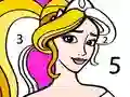 لعبة Princess Coloring By Number على الانترنت