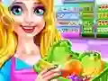 لعبة Supermarket Girl Cleanup على الانترنت