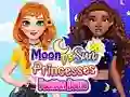 لعبة Moon vs Sun Princess Fashion Battle على الانترنت