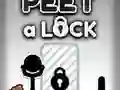 لعبة Peet A Lock على الانترنت