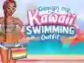لعبة Design My Kawaii Swimming Outfit على الانترنت