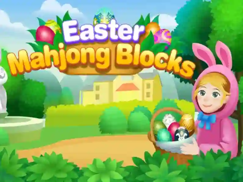 لعبة Mahjong Blocks Easter على الانترنت
