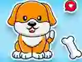 لعبة Coloring Book: Cute Dog على الانترنت