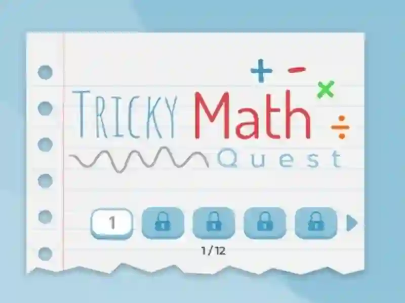 لعبة Tricky Math Quest على الانترنت