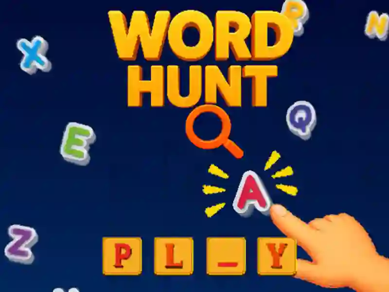 لعبة Word Hunt على الانترنت