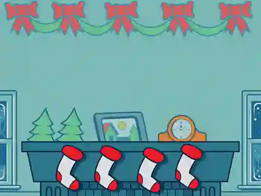لعبة Christmas Stockings Memory على الانترنت