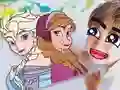 لعبة Coloring Book: Frozen على الانترنت