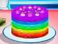 لعبة Cooking Rainbow Cake على الانترنت