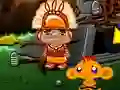 لعبة Monkey Go Happy Stage 157 على الانترنت