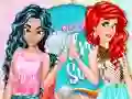 لعبة Jasmine and Ariel Wardrobe Swap على الانترنت