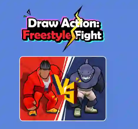 لعبة Draw Action: Freestyle Fight على الانترنت