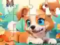 لعبة Jigsaw Puzzle: Dog And Garden على الانترنت