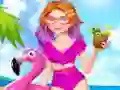لعبة Malibu Vibes Princess On Vacation على الانترنت