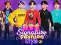 لعبة BTS Signature Fashion Style على الانترنت