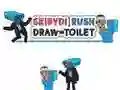 لعبة Skibydi Rush draw to toilet على الانترنت