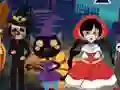 لعبة Halloween Friends Party 04 على الانترنت