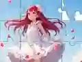 لعبة Jigsaw Puzzle: White Dress Girl على الانترنت