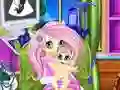 لعبة Pony Fluttershy Baby Birth على الانترنت