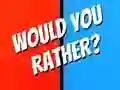 لعبة Would You Rather? على الانترنت