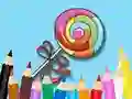 لعبة Coloring Book: Lollipop على الانترنت