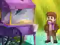 لعبة The Sweet Popcorn Escape على الانترنت